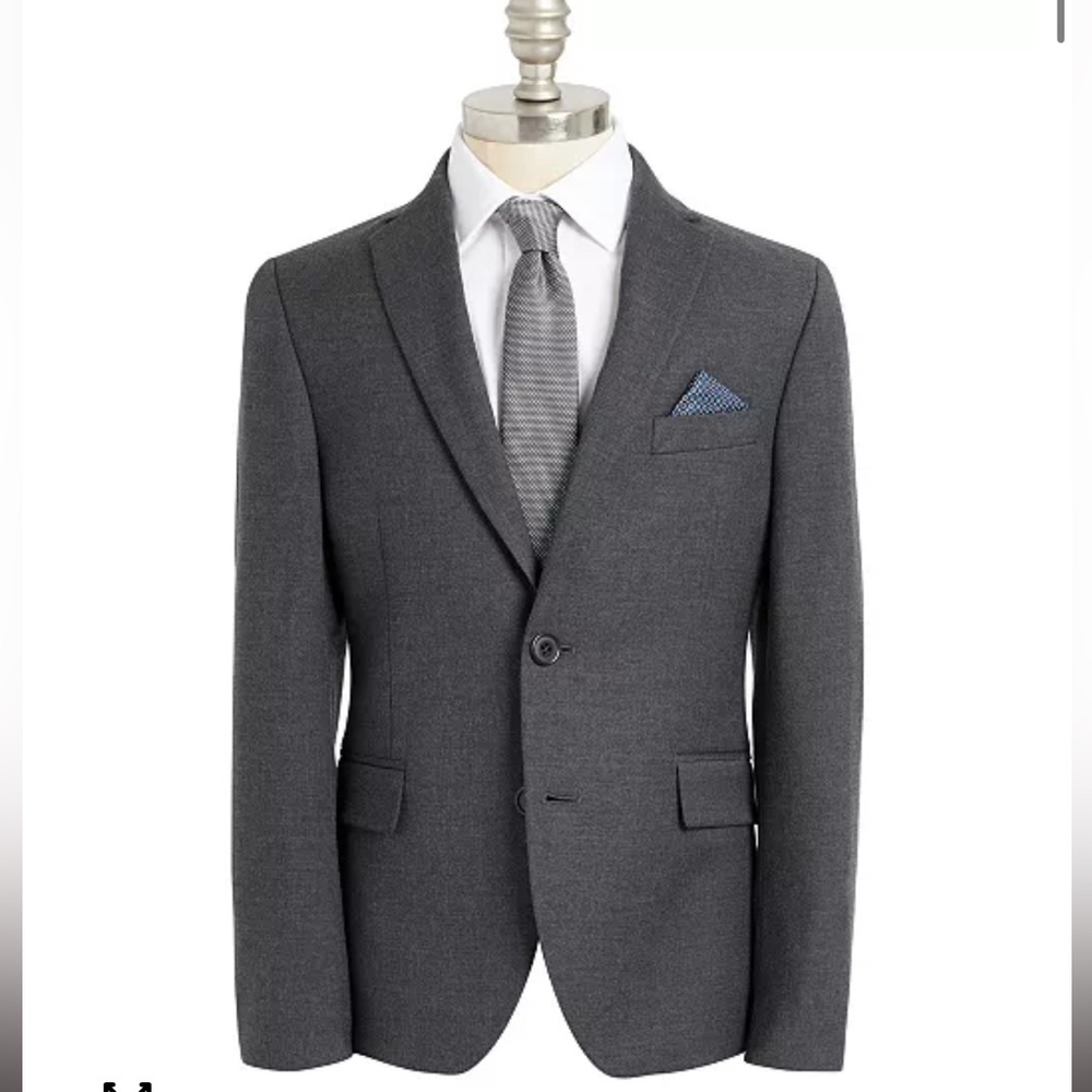 Ralph Lauren big boy dark gray 2-piece suit